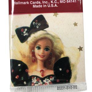 Vintage Hallmark Barbie Christmas Holiday Gift Tags Set New NOS USA 1995 1990s